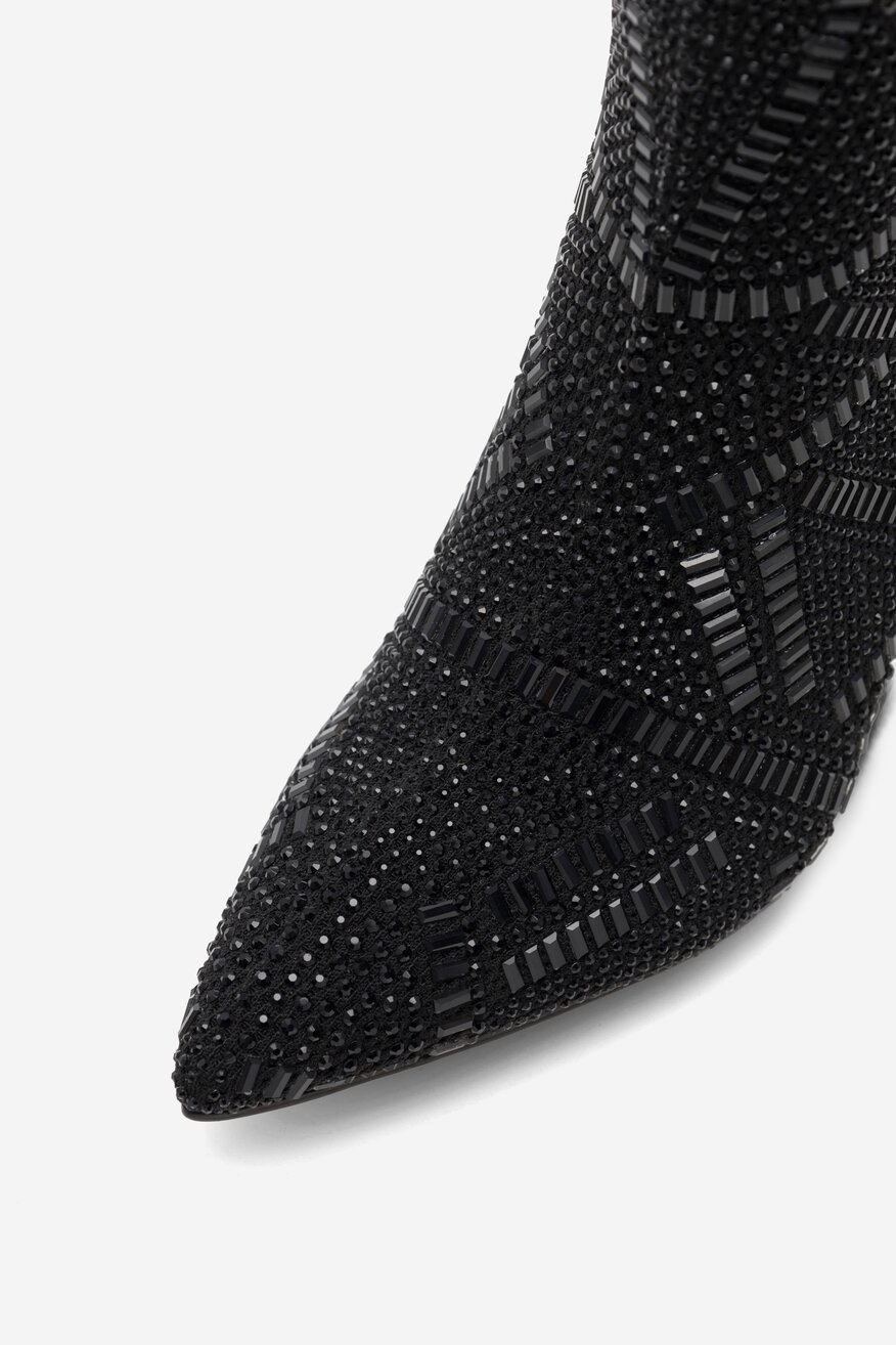 Botki NINE WEST MAYSAN FF-1717-5 Czarny