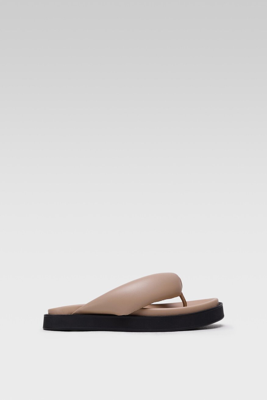 Klapki Gino Rossi VI-005-22-1 Beżowy