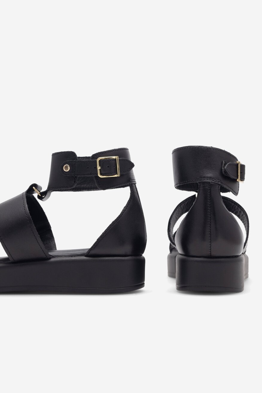 Sandały Sergio Bardi ARC-B1036-01SB Czarny