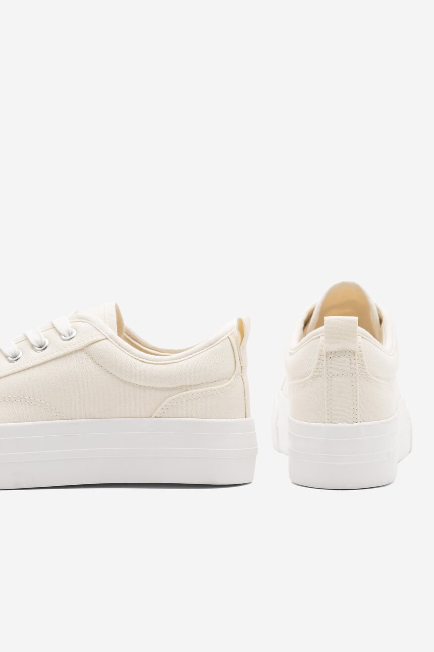 Trampki Jenny Fairy THEKLA WSS21066-01 Kremowy