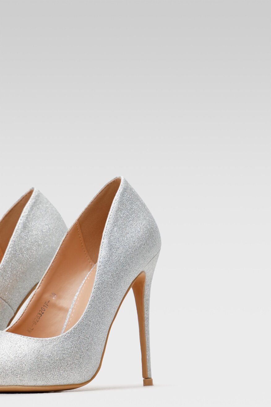 Czółenka DeeZee KL-9283201F Srebrny