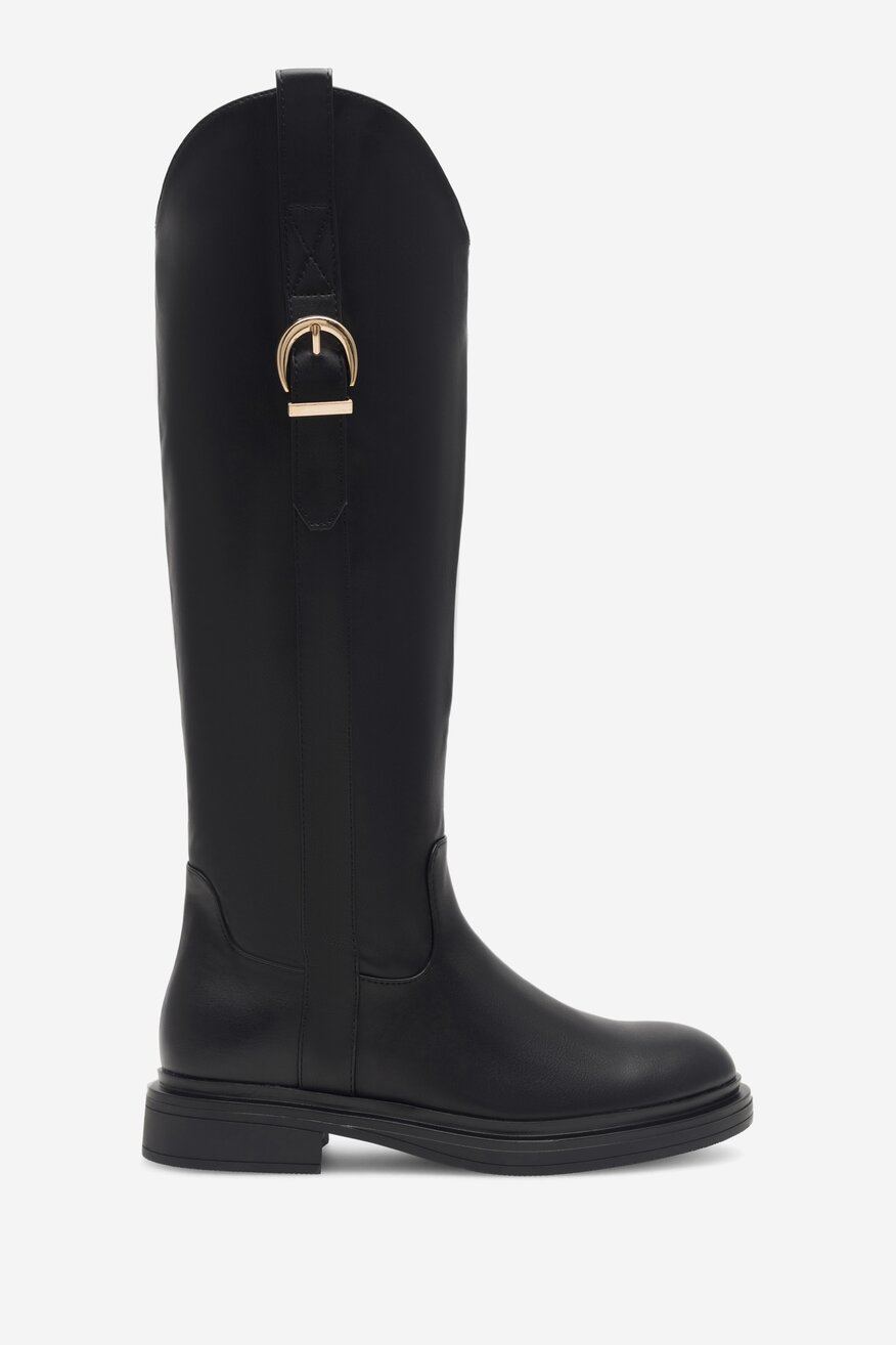 Kozaki Jenny Fairy DONNA HY13263-10 Czarny