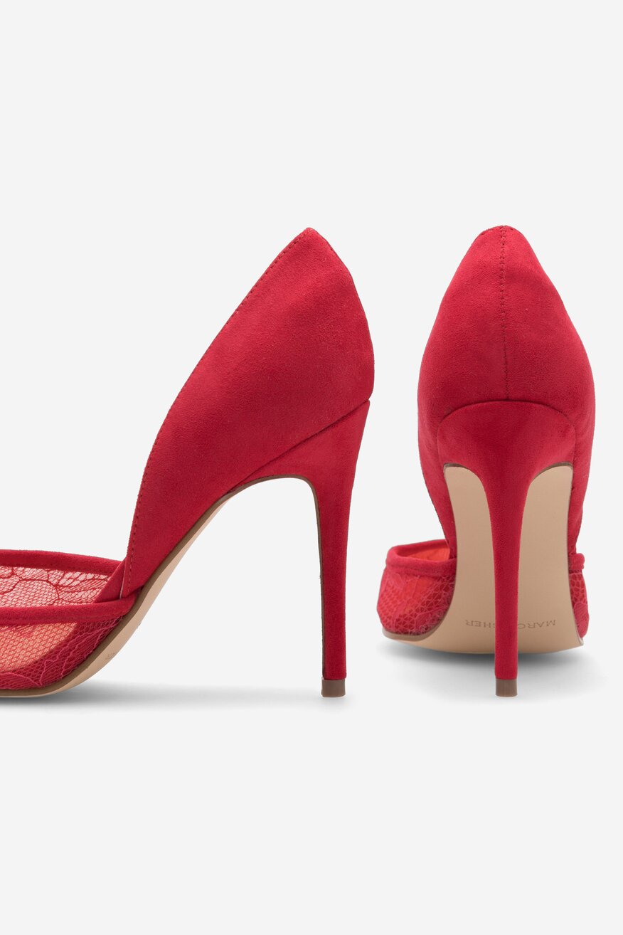 Czółenka MARC FISHER F-CHRISTEY MRE01 Czerwony