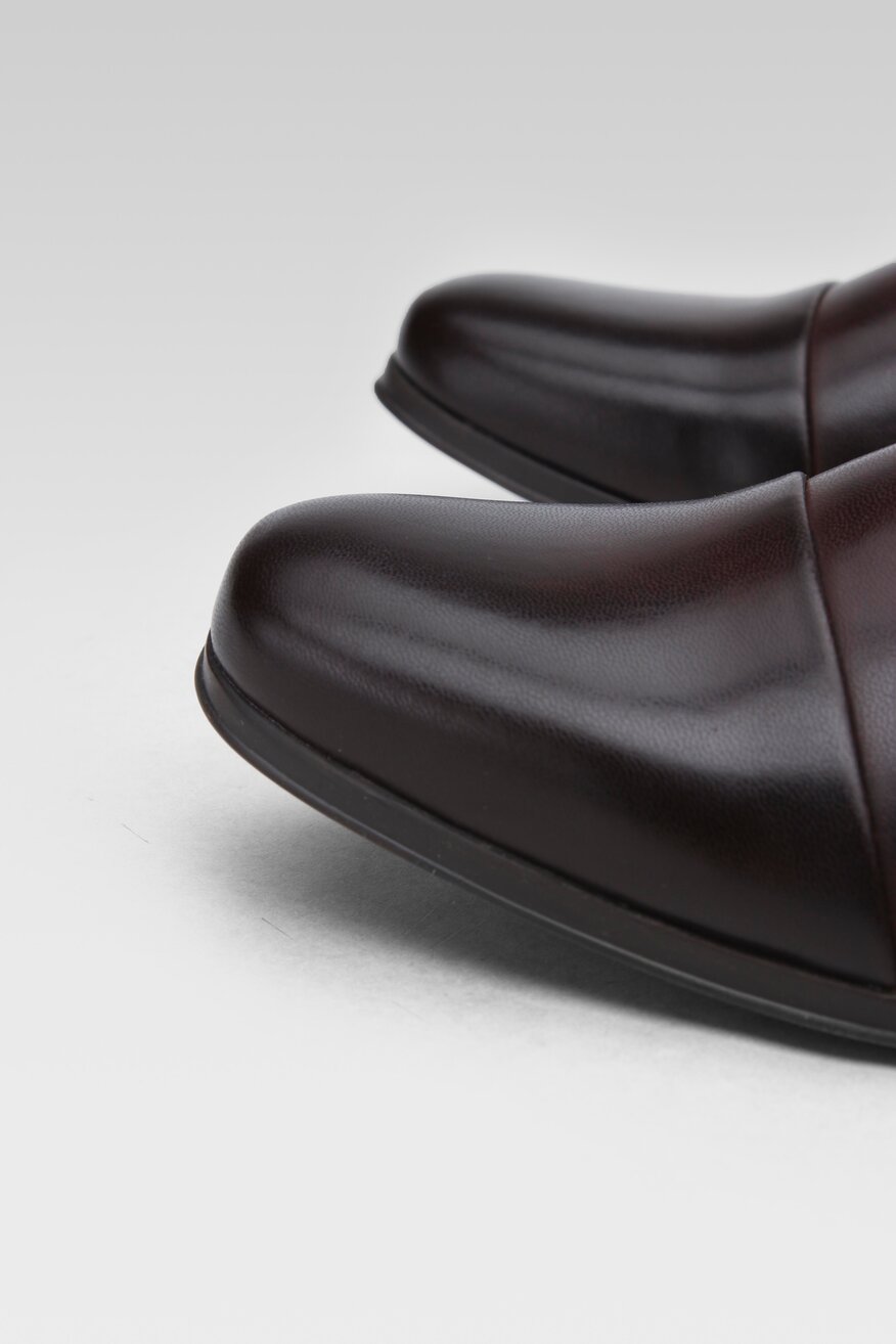 Półbuty Ottimo MBS-NAVY-10 Brązowy ciemny