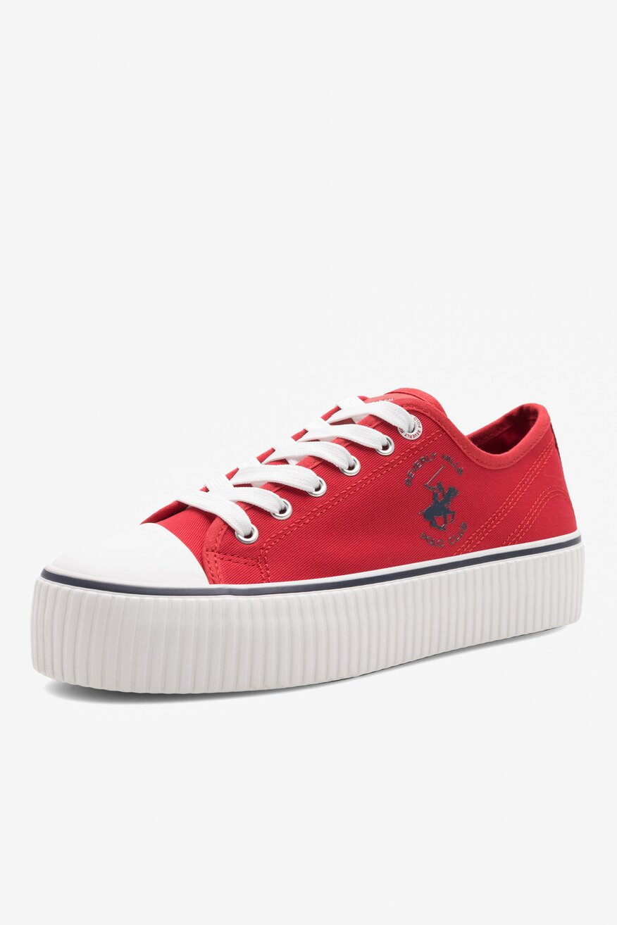 Trampki Beverly Hills Polo Club BHPC027M Czerwony