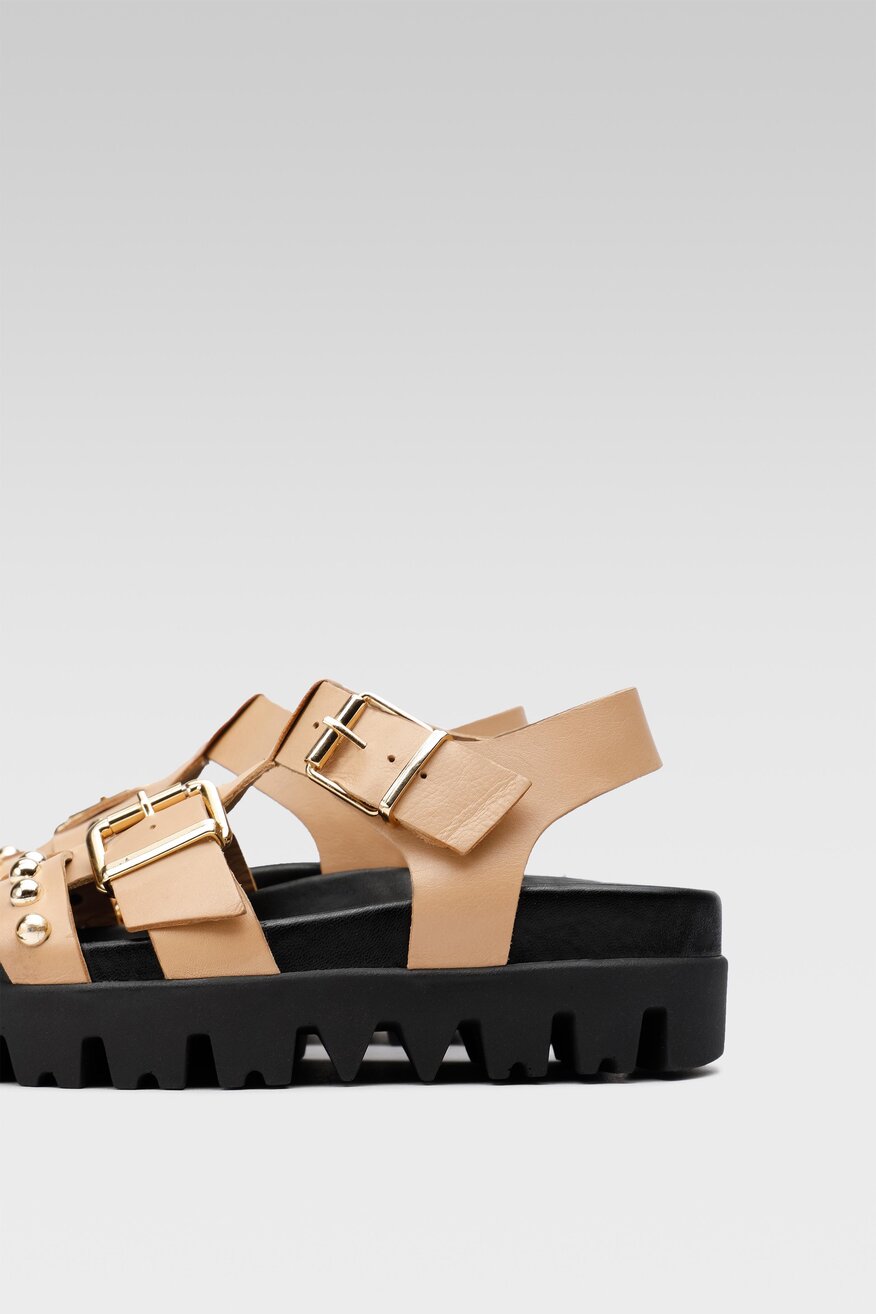 Sandały Inuovo 868001 Beżowy