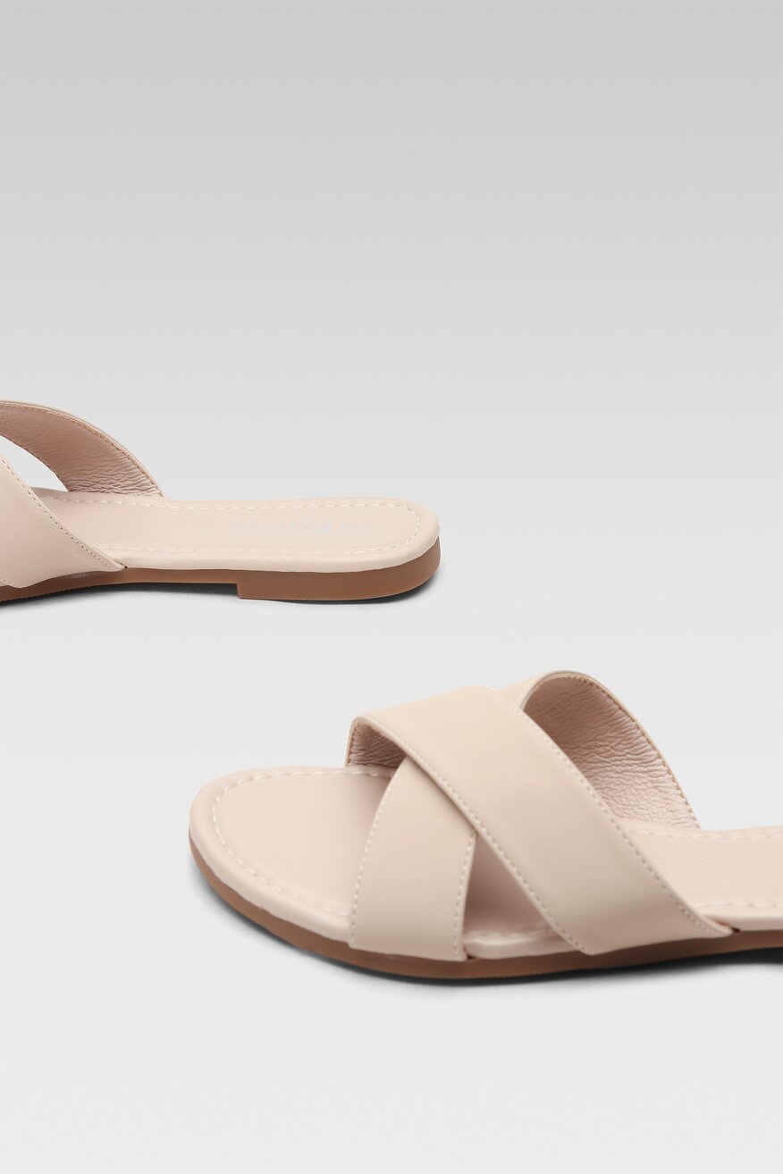 Klapki Bassano WILMA WSS20916-03 Beżowy