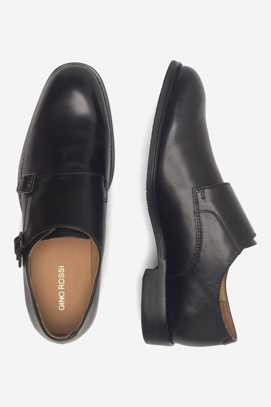 Półbuty Gino Rossi FULVIO-01 123AM Czarny