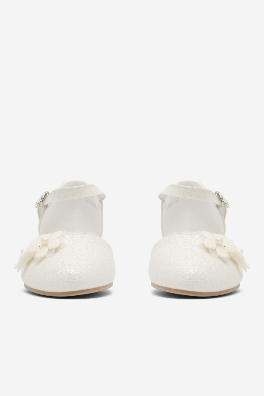 Baleriny Nelli Blu CM220411-3 Biały