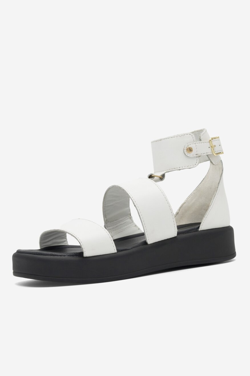 Sandały Sergio Bardi ARC-B1036-01SB Biały