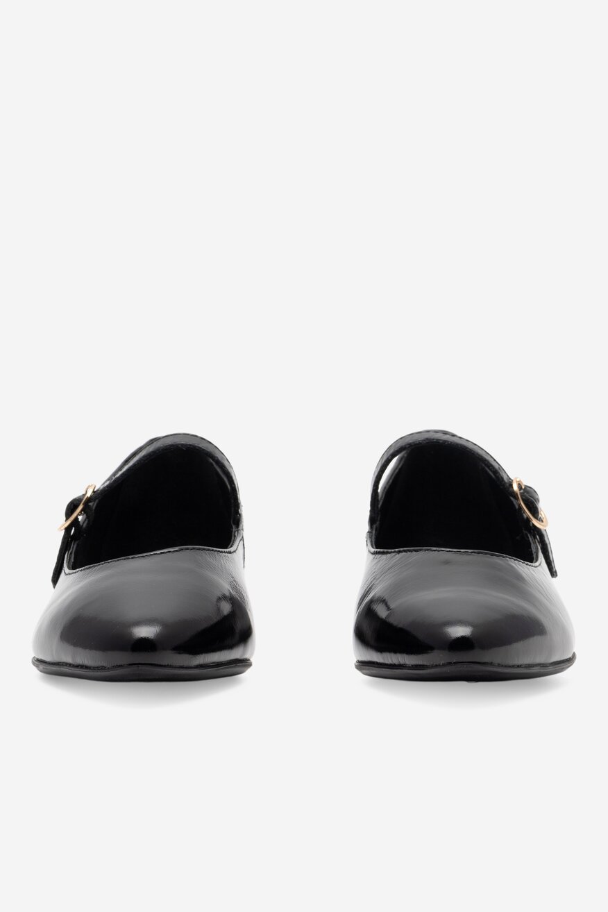 Baleriny Sergio Bardi RST-B1031-07SB Czarny