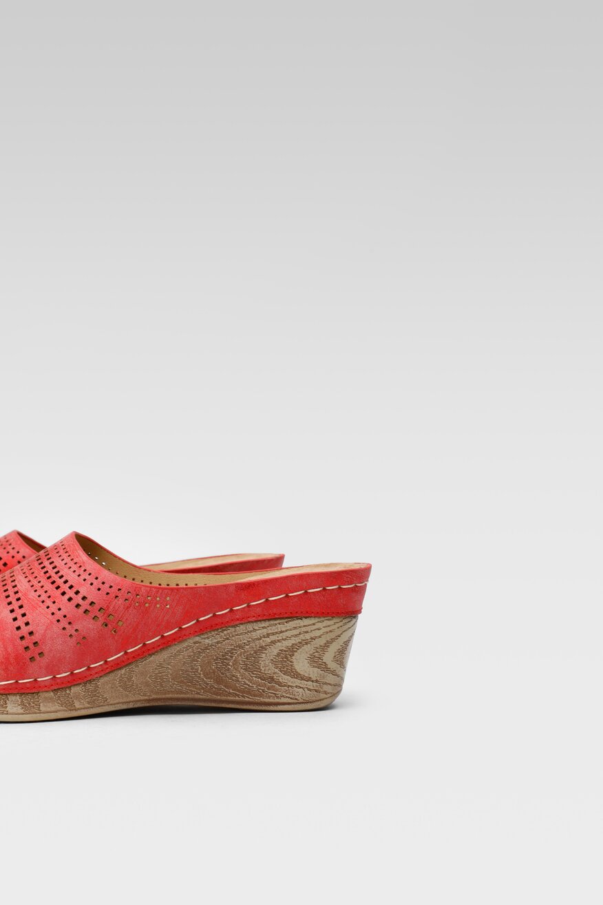 Klapki Clara Barson IDA WSS20874-01 Czerwony