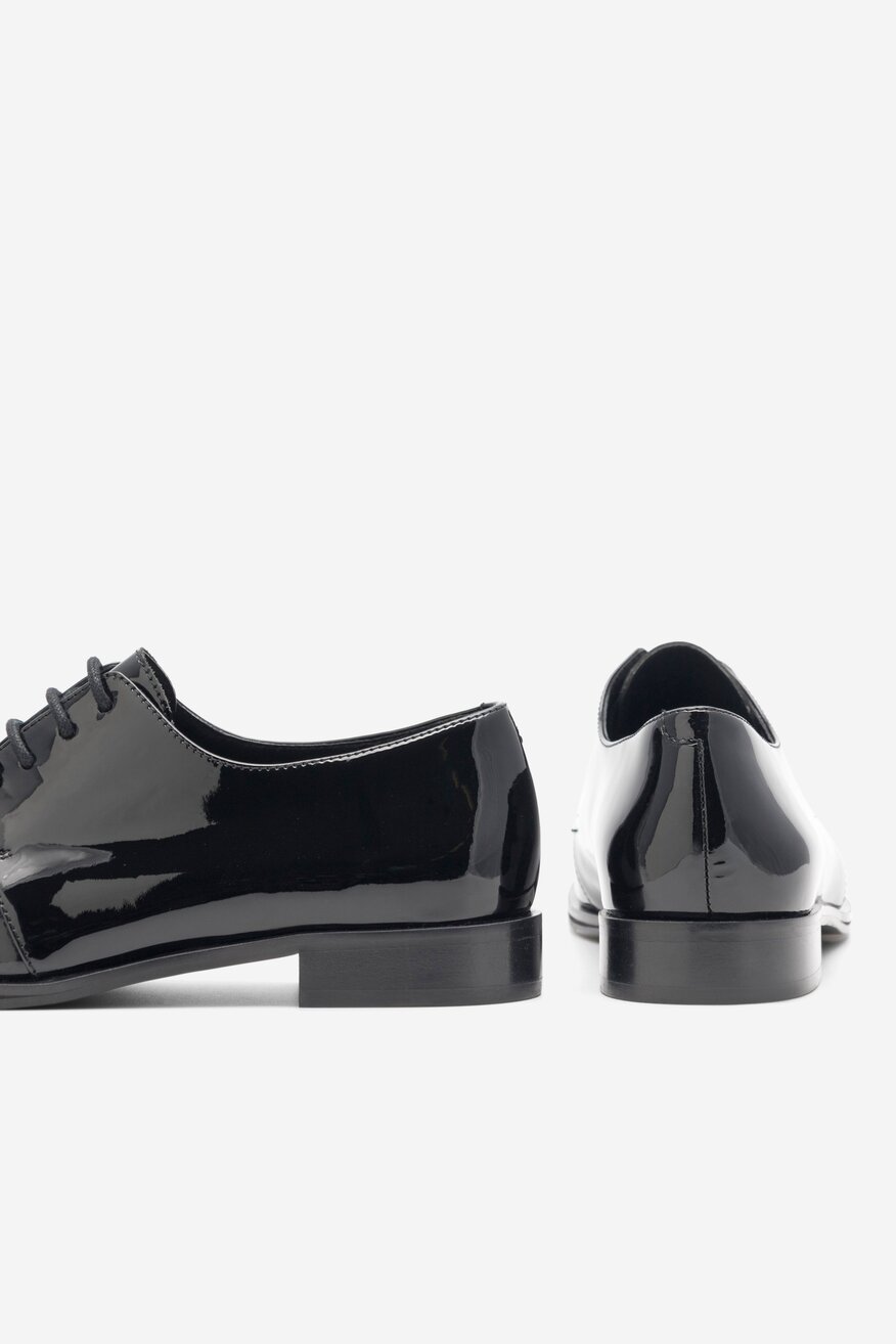 Półbuty SIMPLE VALENCIA-107725 Czarny