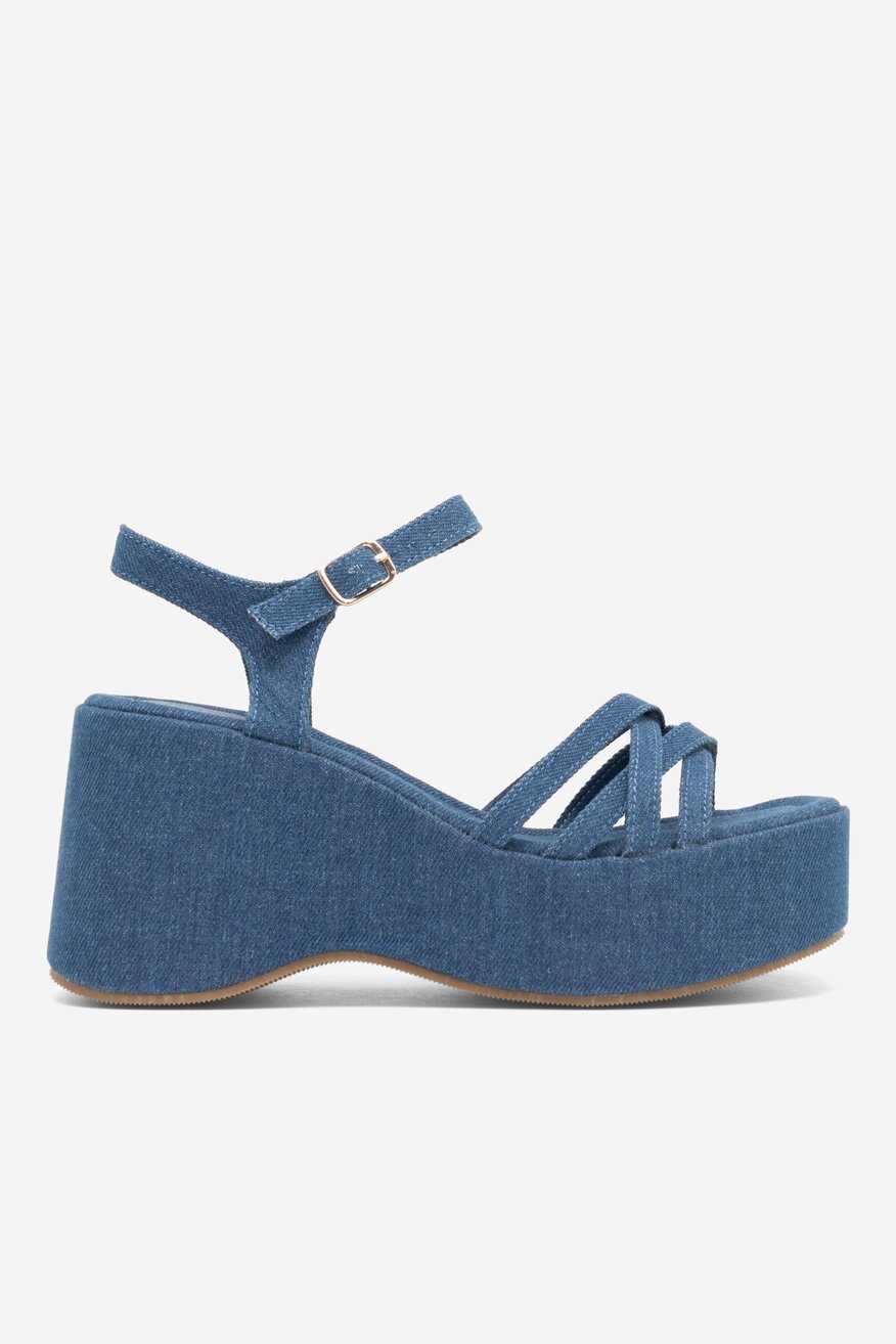 Sandały Jenny Fairy RABBY KL E2206-100 Jeansowy