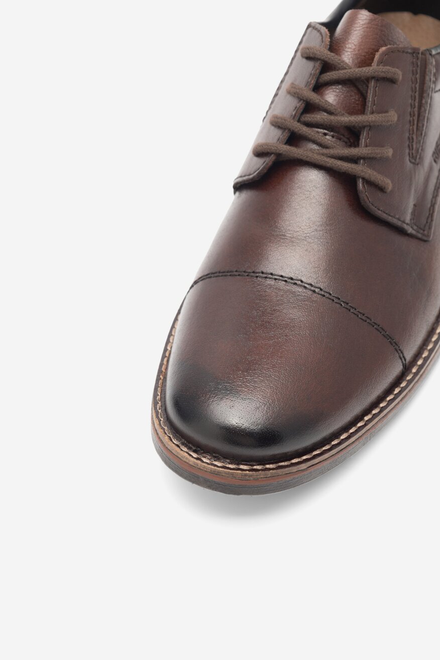 Półbuty Rieker 15320-25 Brązowy