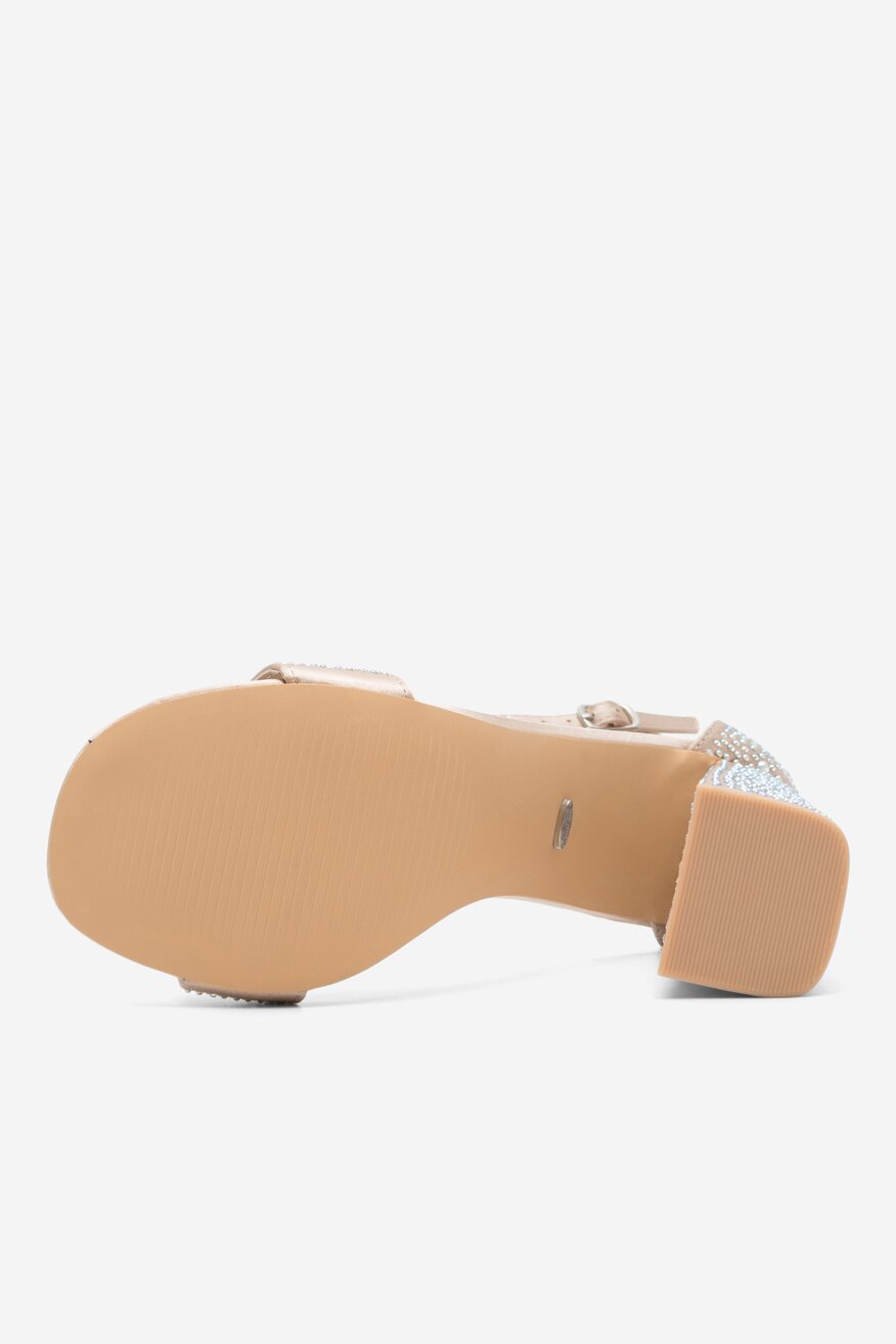 Sandały DeeZee LOVE AGAIN KL-F3496-1 Złoty