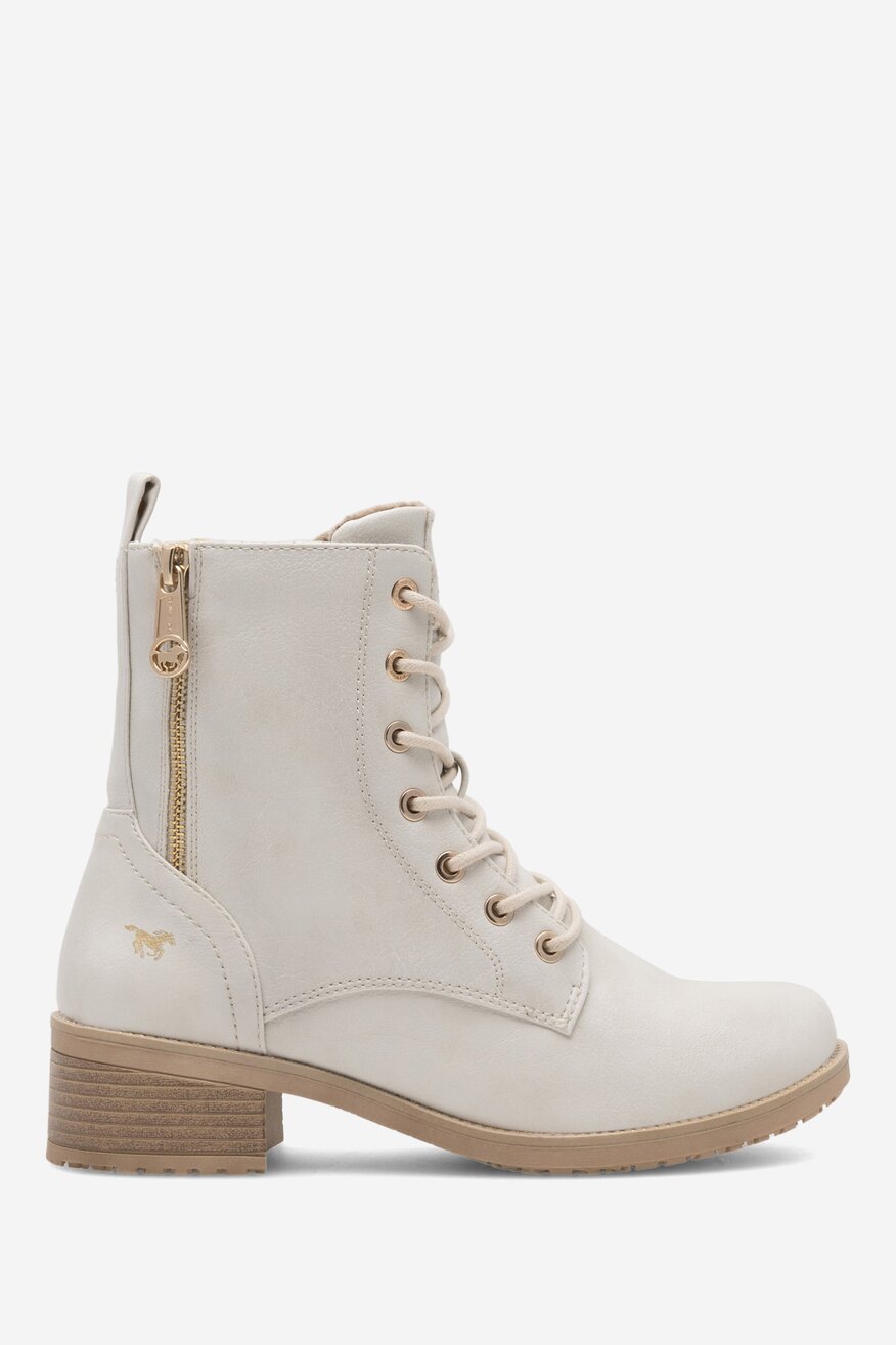 Trzewiki Mustang 1402-502 Biały