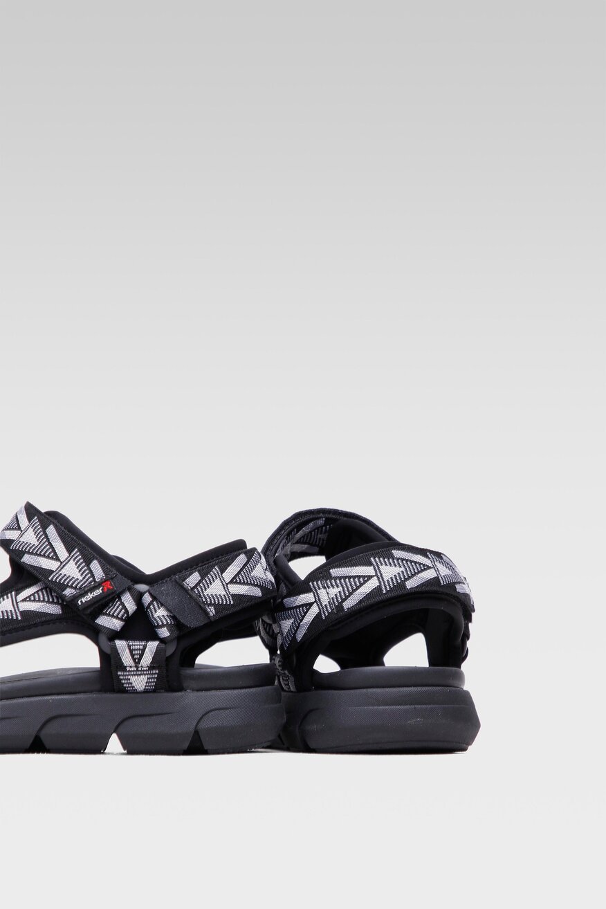 Sandały Rieker Revolution Lifestyle 20802-00 Czarny