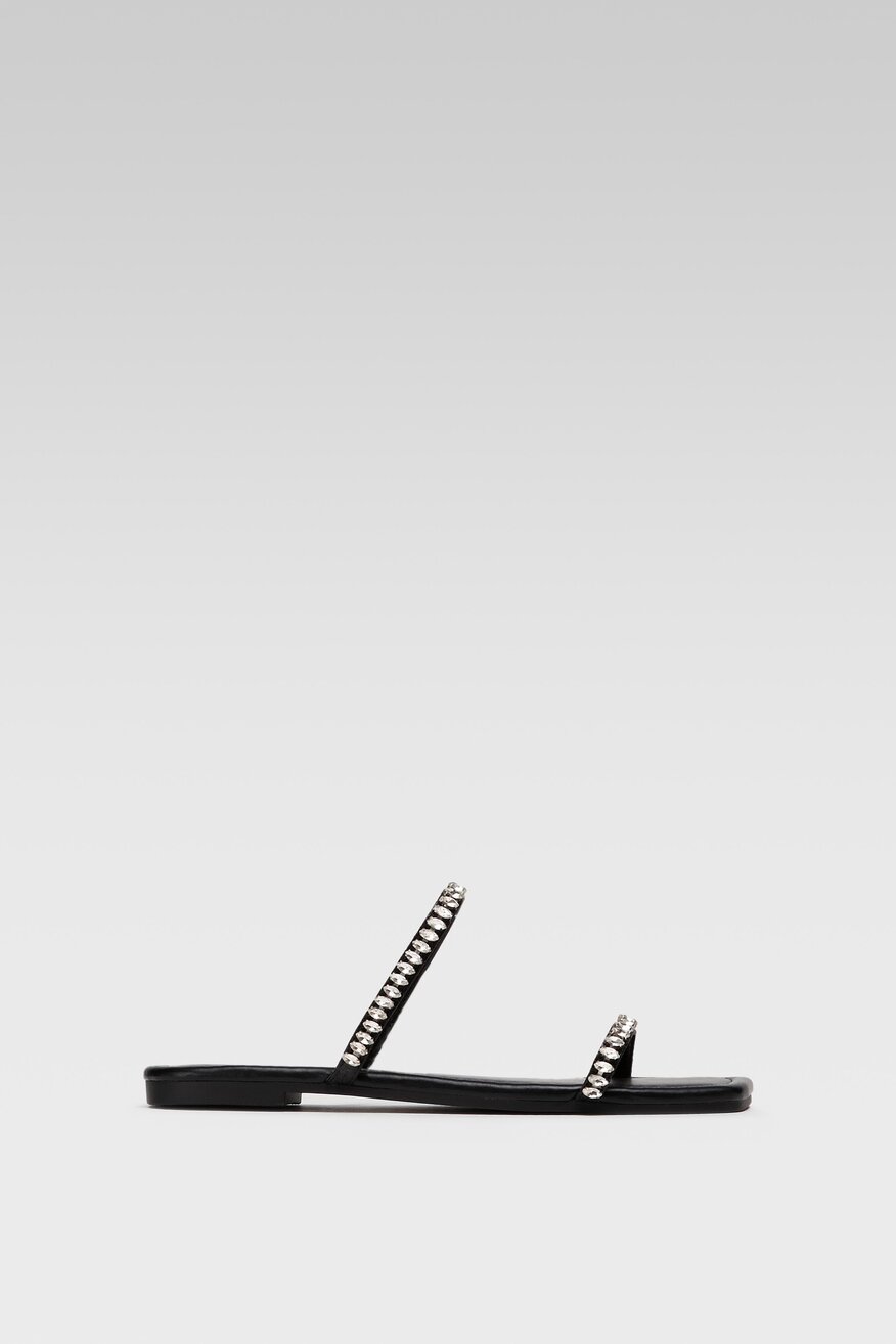 Klapki Quazi LS5520-06 Czarny