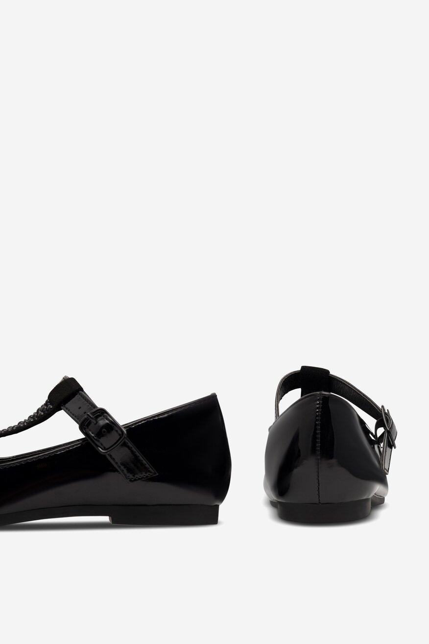 Baleriny Nelli Blu CM221210-3 Czarny