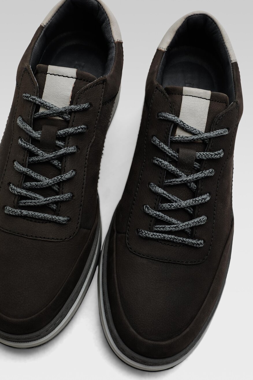 Półbuty Badura MI08-RUBEN-02 Szary