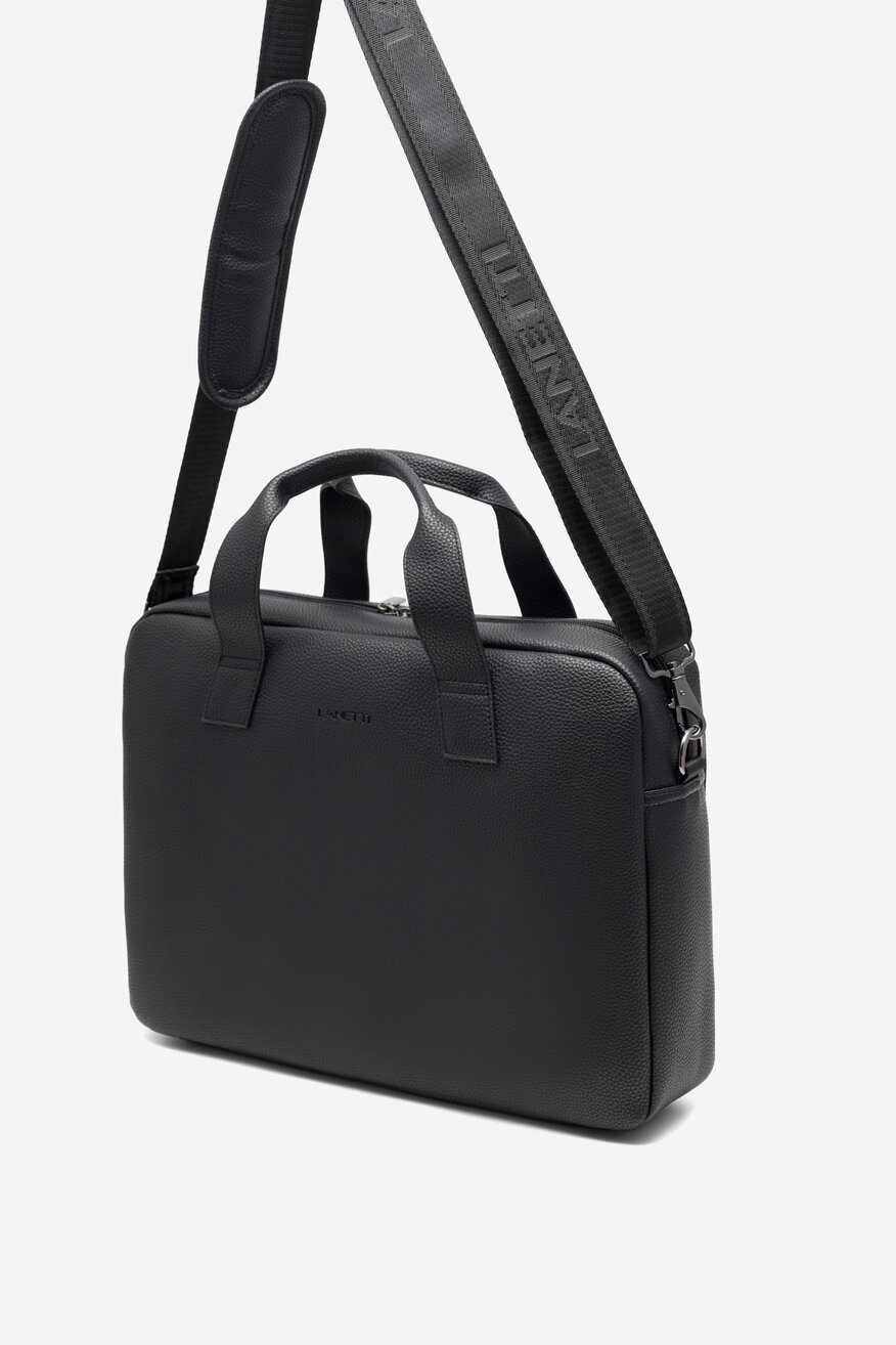 Torba męska Lanetti LAN-J-001-004L Czarny