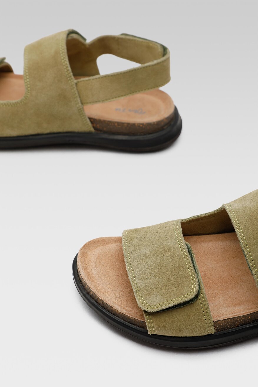 Sandały Olive Tree CI12-ACTI-02 Zielony