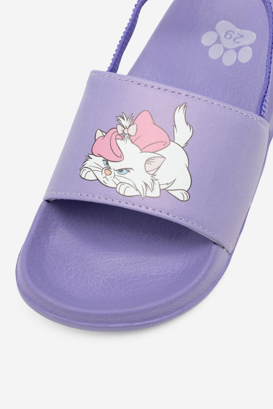 Klapki basenowe Disney Classics SS23-085DCLSA-A Fioletowy