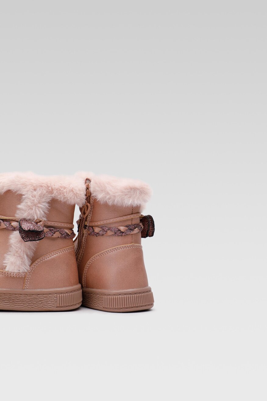 Kozaki Nelli Blu CM211101-12 Różowy jasny