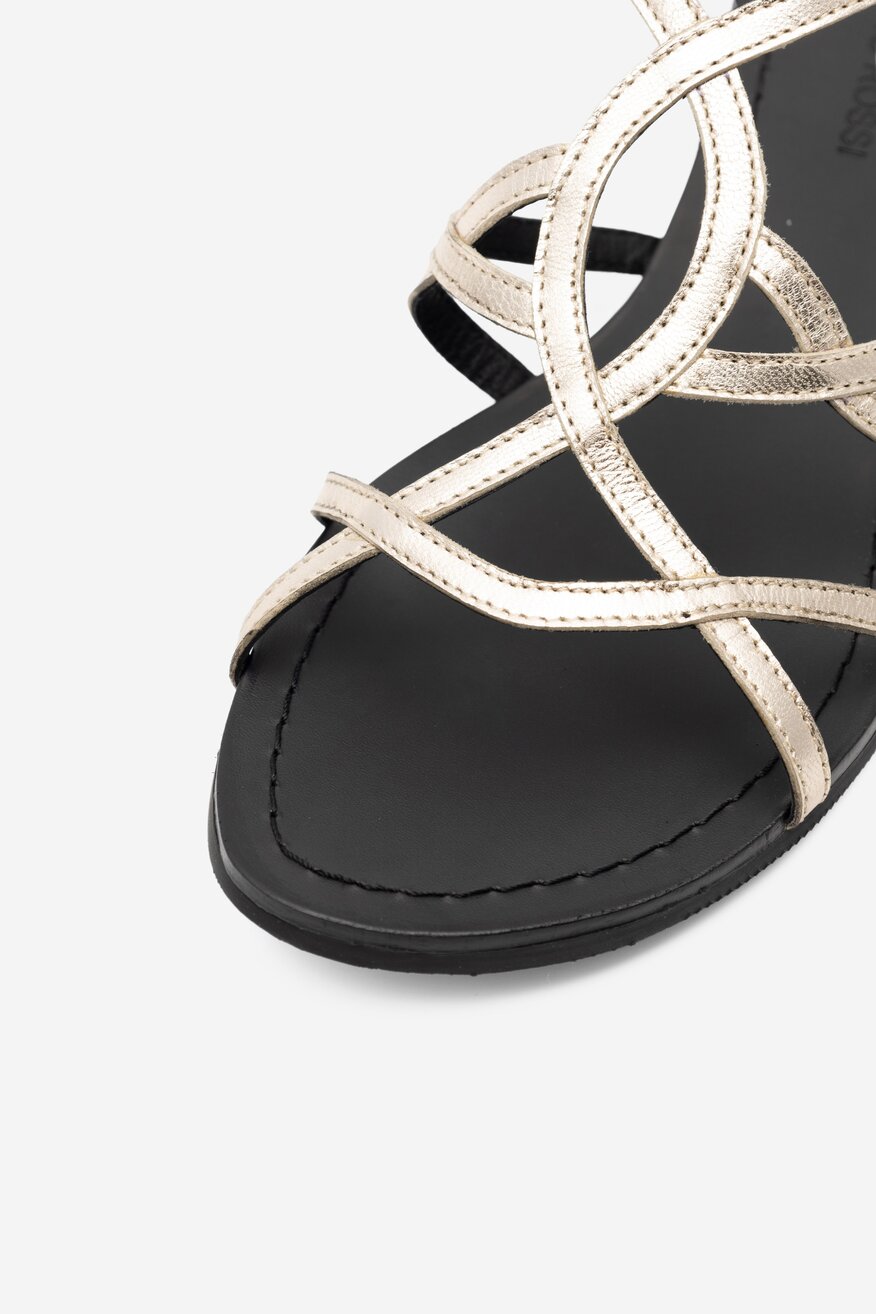 Sandały Gino Rossi LAURA-01W3-005 Złoty