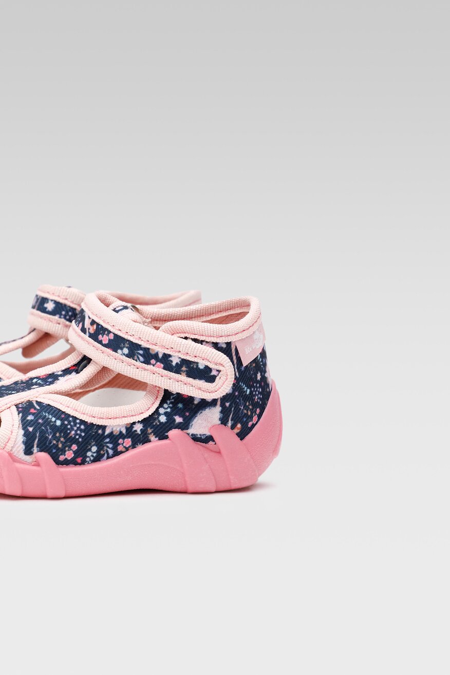 Kapcie RenBut 13-113 Różowy jasny