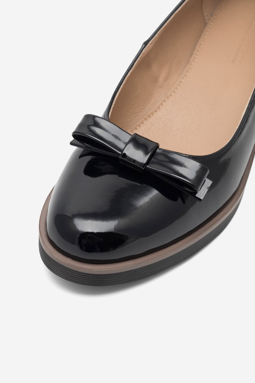 Baleriny Clara Barson WYL3395-3 Czarny