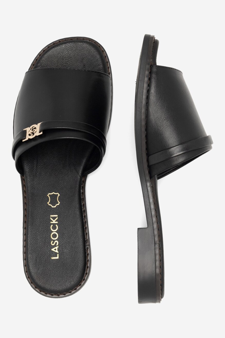 Klapki Lasocki ELE RST-ELE-02 Czarny