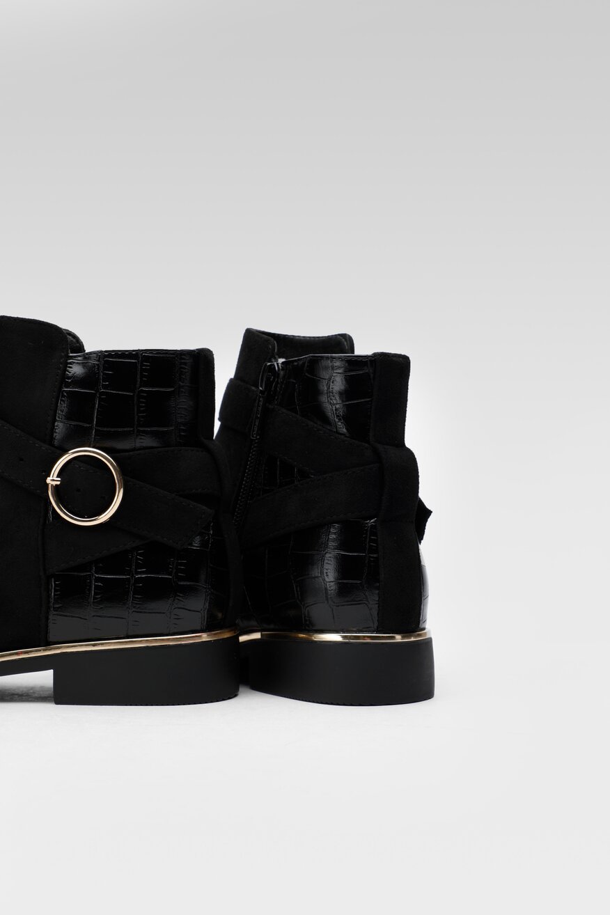 Botki Jenny Fairy WS5121-02 Czarny