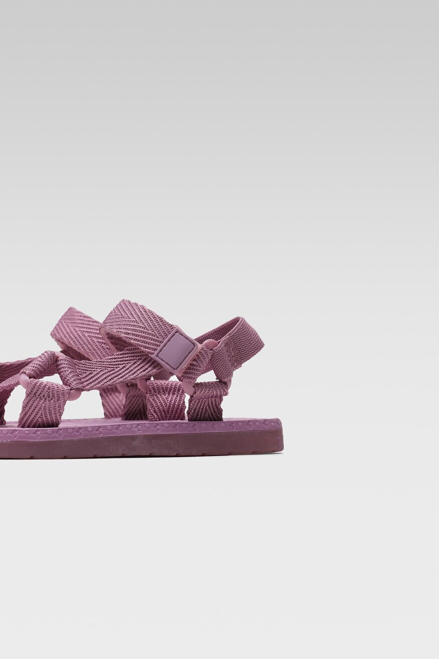 Sandały Nelli Blu P2018005T(III)DZ Różowy jasny