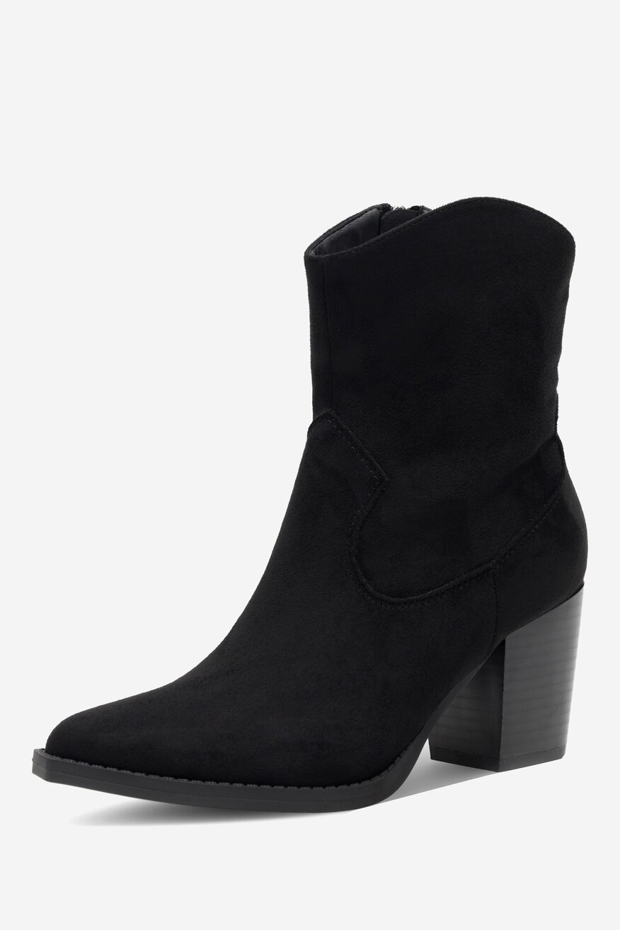 Botki DeeZee MILLIE LS5637-07 Czarny