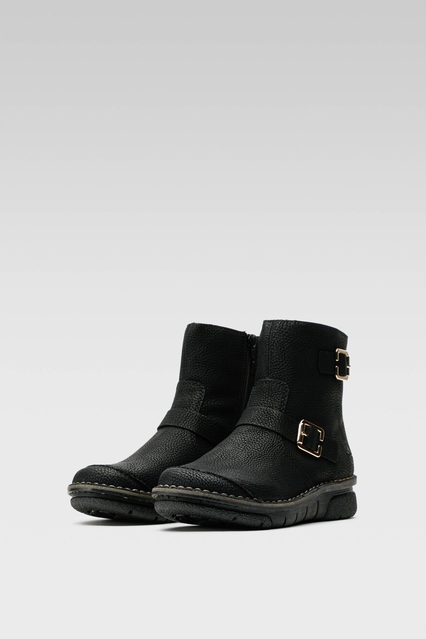 Botki Rieker 73351-00 Czarny