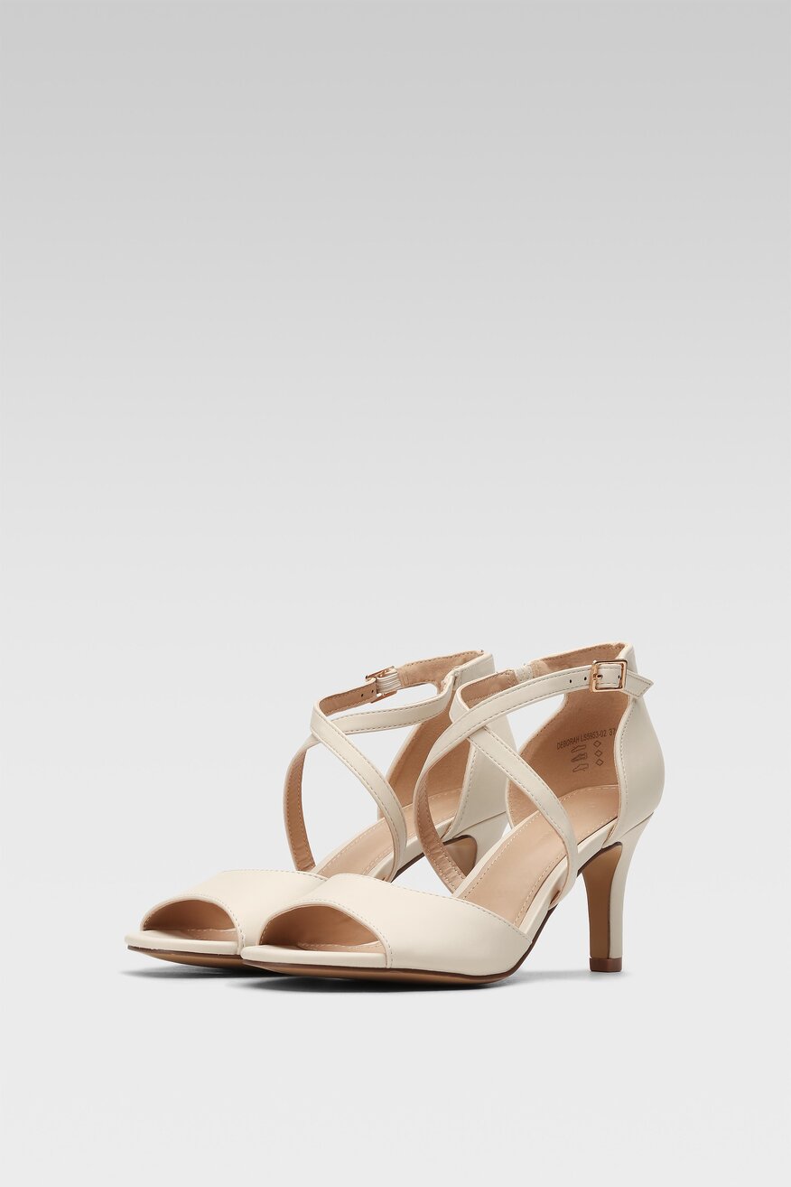 Sandały Clara Barson DEBORAH LS5953-02 Beżowy