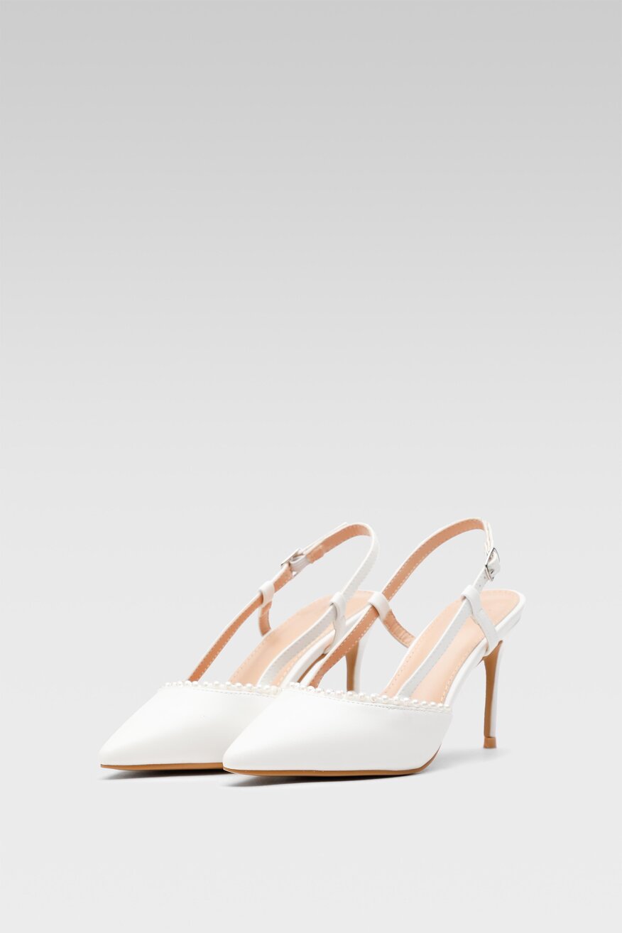 Czółenka Jenny Fairy KL-1127-02 Biały