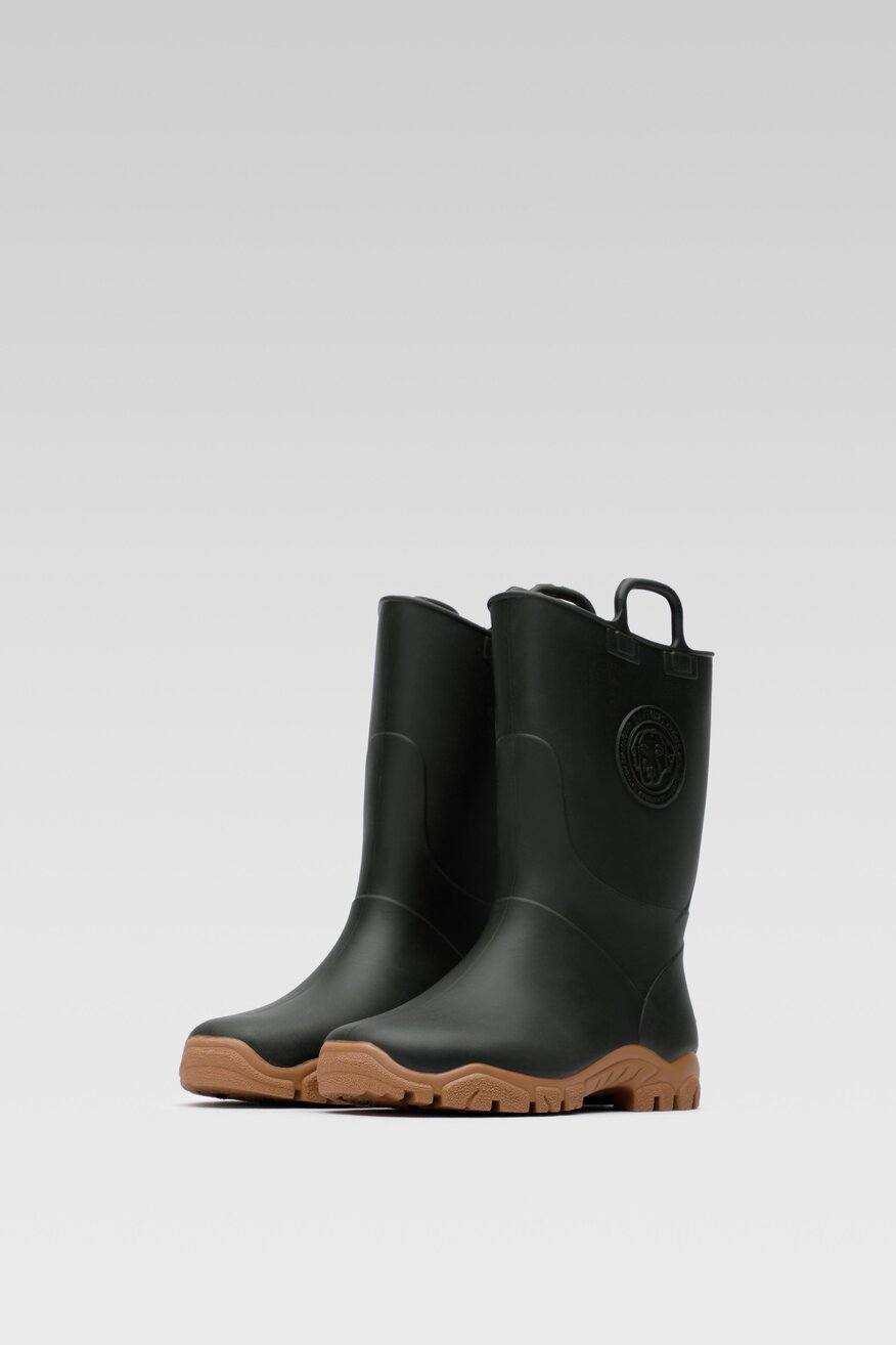 Kalosze BOATILUS DUCKY SMELLY WELLY RAIN BOOT BOY. Khaki