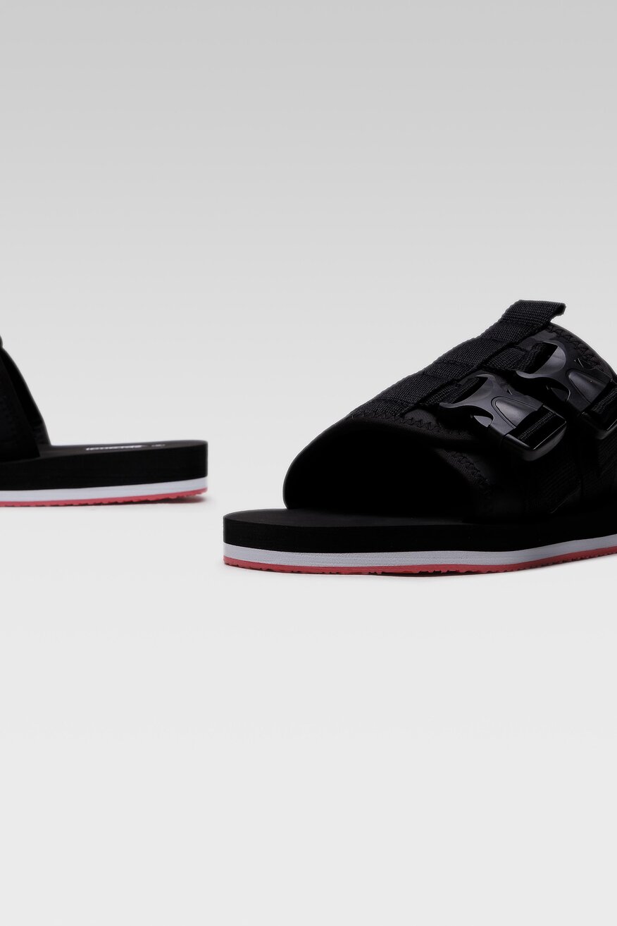 Klapki basenowe Sprandi 802413 Czarny