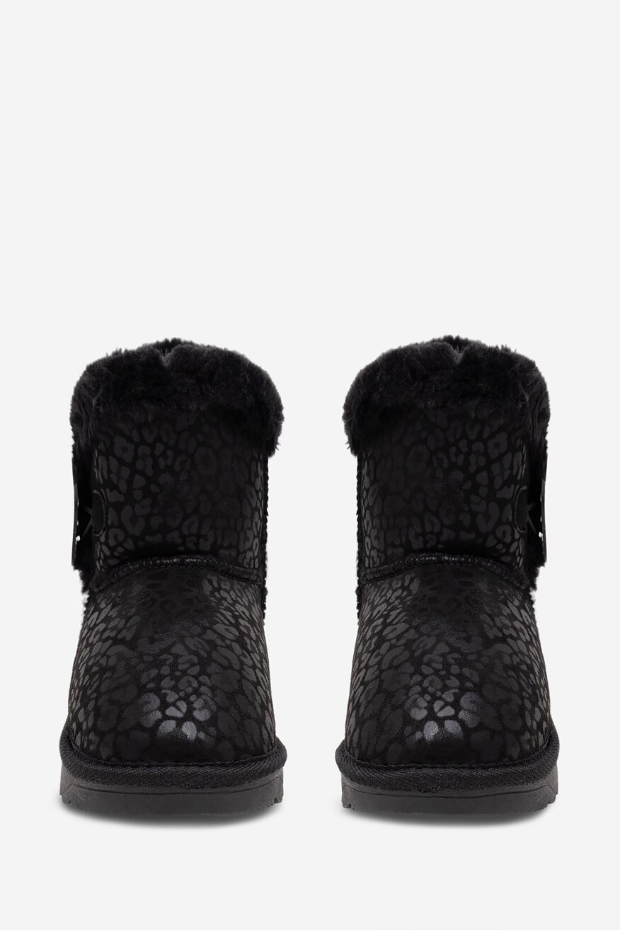 Botki Mickey&Friends AW23-6DSTC-B Czarny