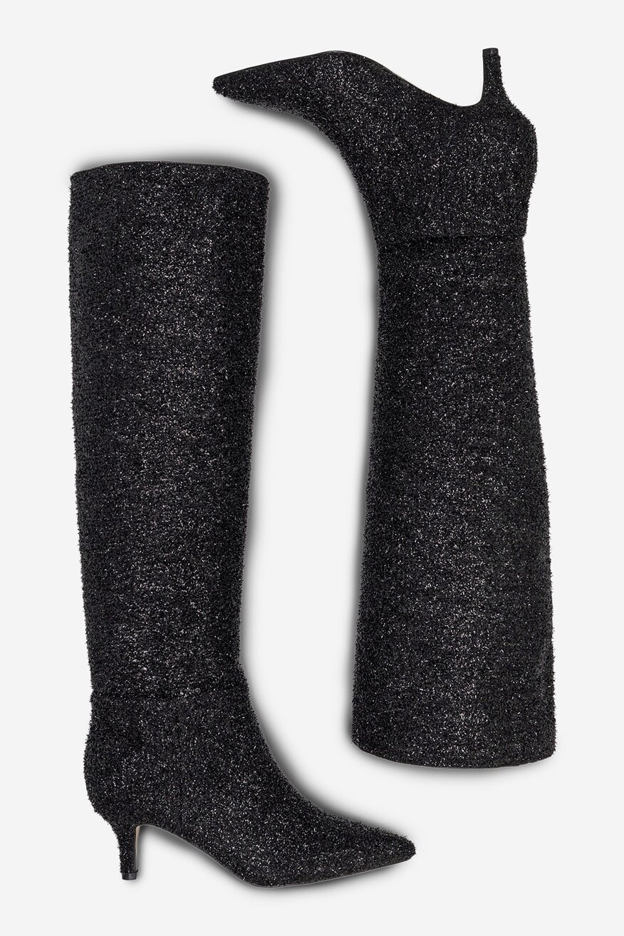 Kozaki Jenny Fairy ELLIE LS6022-05 Czarny