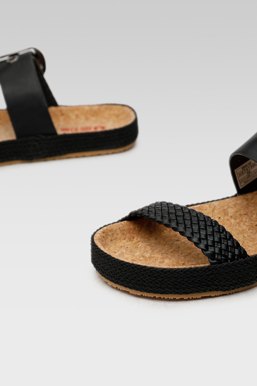 Klapki Big Star JJ274730C Czarny