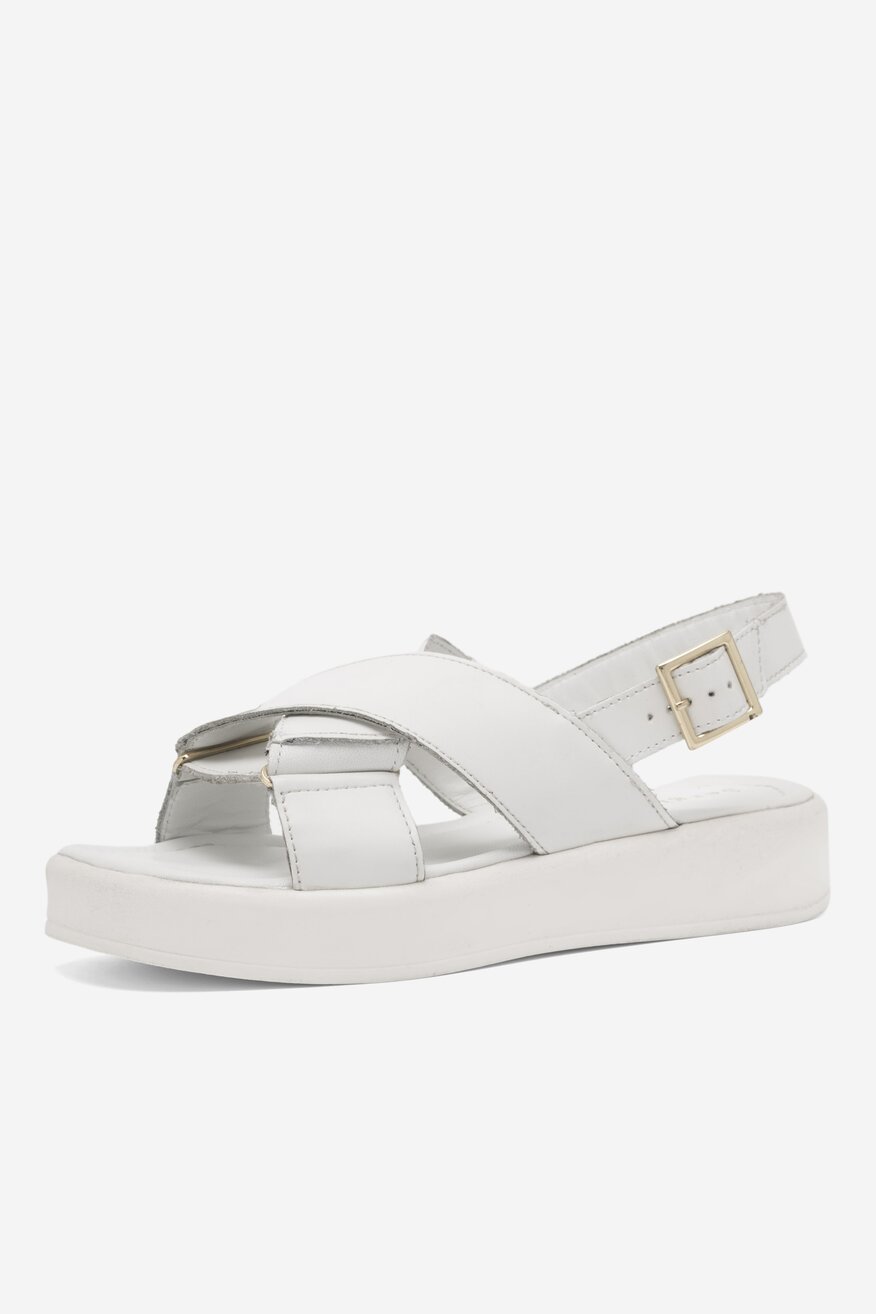 Sandały Sergio Bardi ARC-B1036-02SB Biały