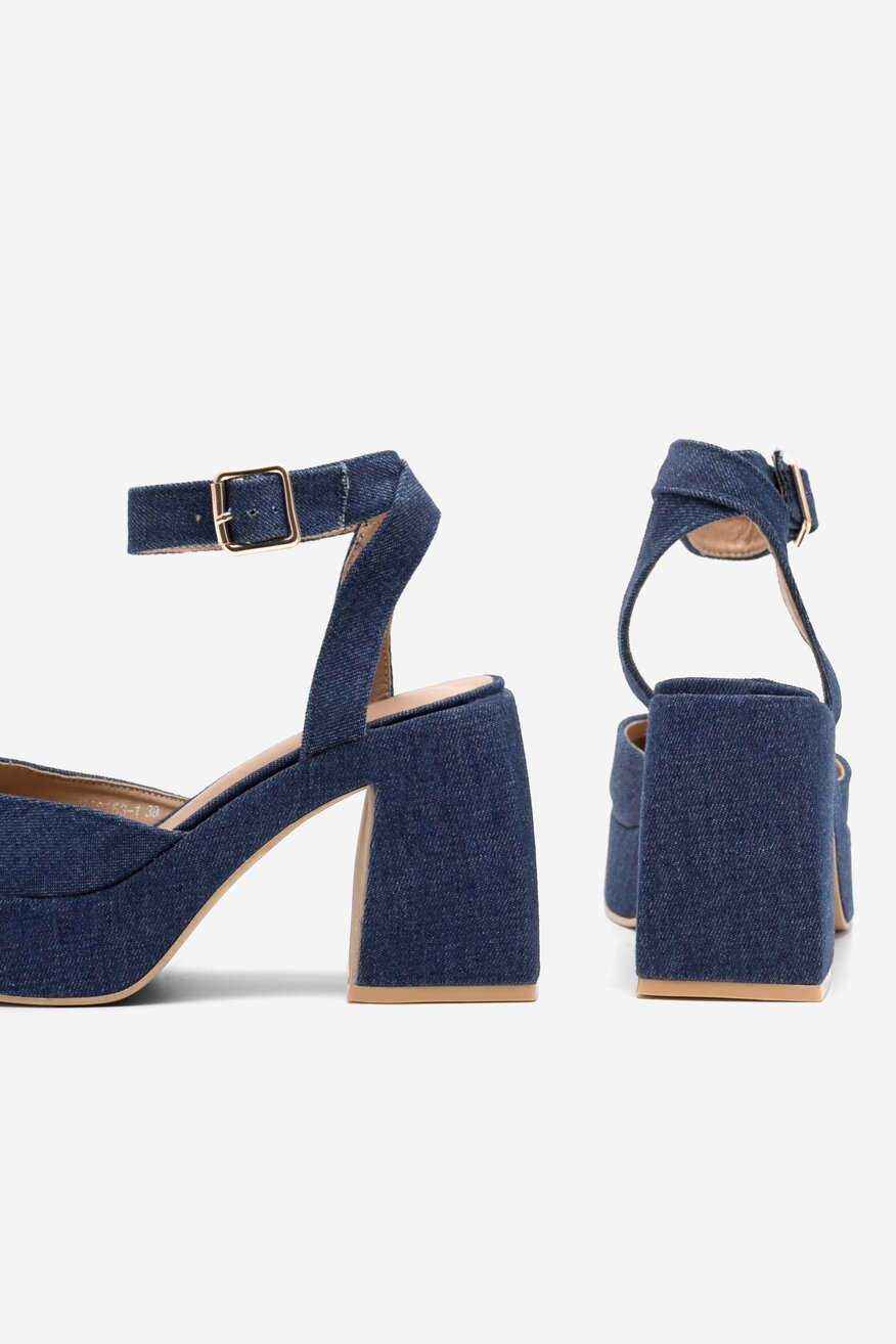 Sandały Jenny Fairy RYNE HY2153-1 Jeansowy