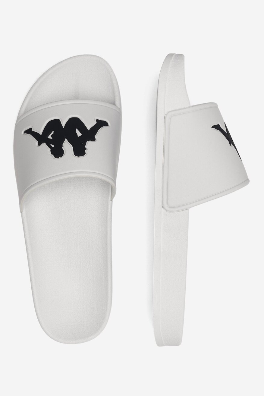 Klapki Kappa 303GAD0 902-M Biały