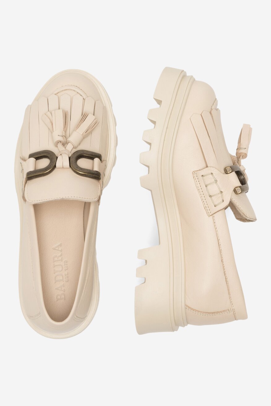 Półbuty Badura 22SS24 Beżowy