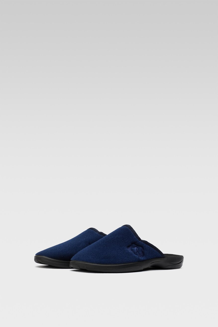 Kapcie Home&Relax 020/TROPIC Granatowy