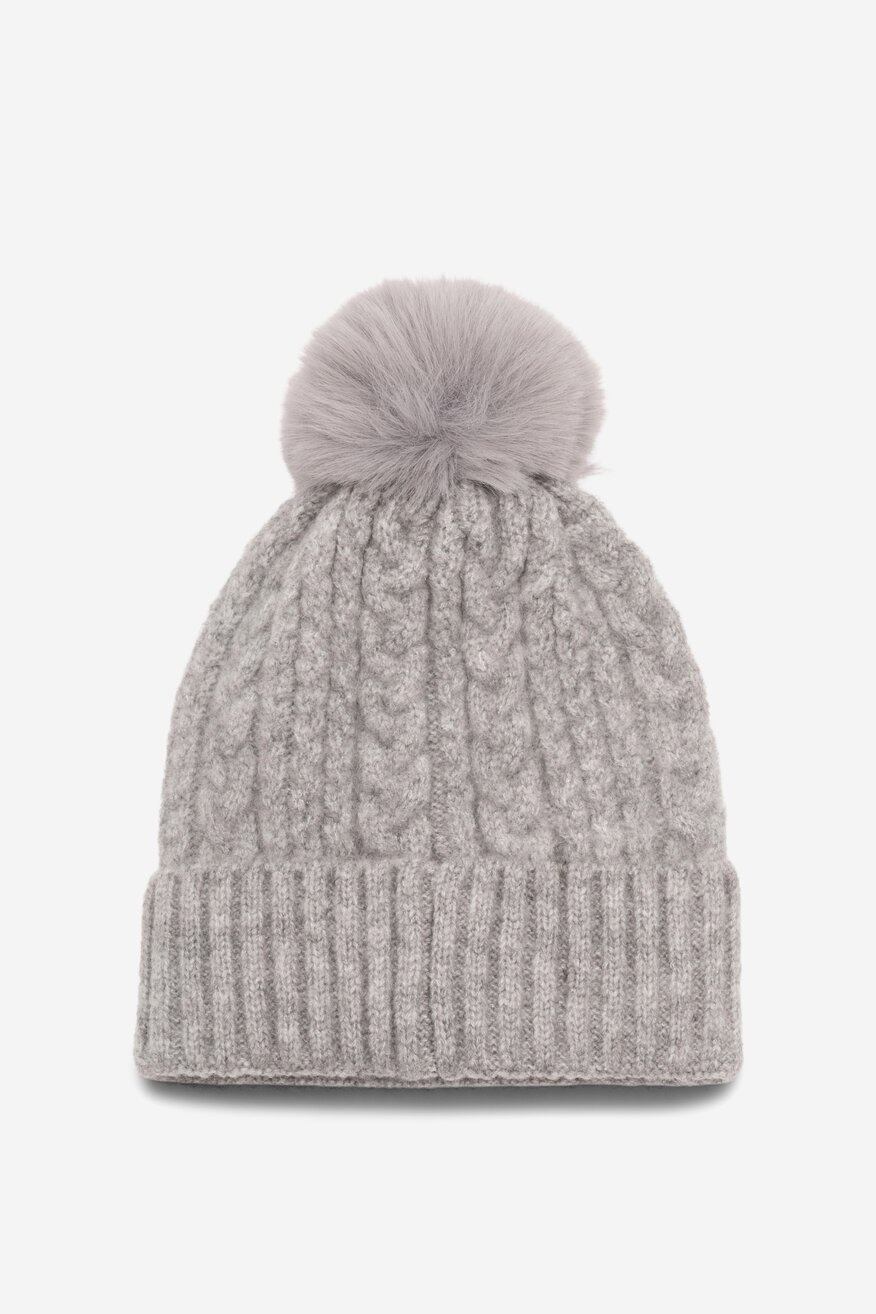 Czapka damska Jenny Fairy 4W3-002-AW23 Szary